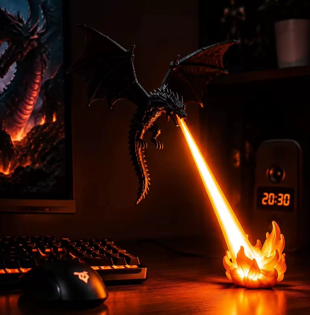 Enchanted Dragon Lamp | Fantasy Decor That Lights Up Your Space 🐉🔥