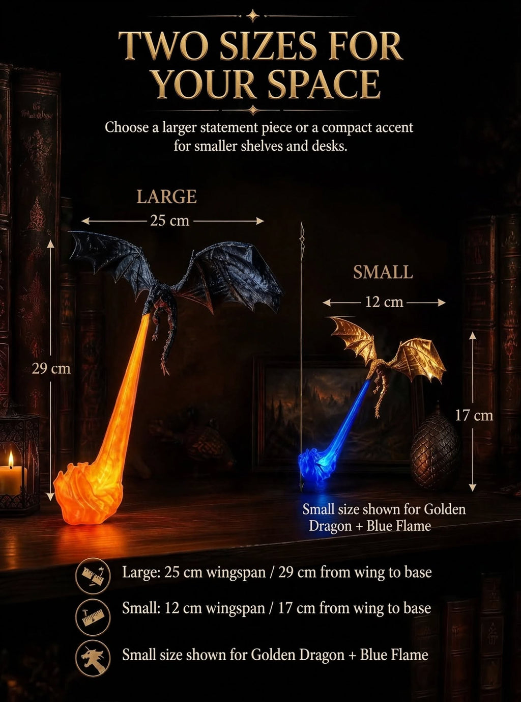 Enchanted Dragon Lamp | Fantasy Decor That Lights Up Your Space 🐉🔥
