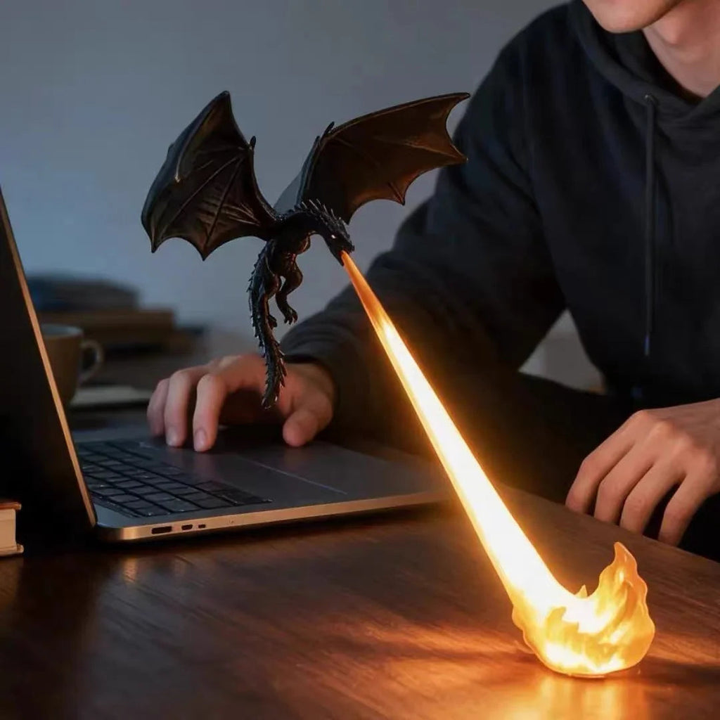 Enchanted Dragon Lamp | Fantasy Decor That Lights Up Your Space 🐉🔥