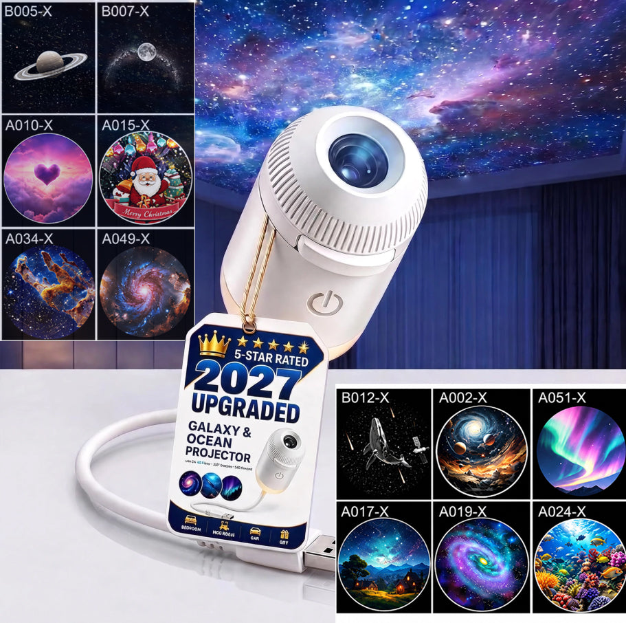 Mini Galaxy Projector – Turn Any Room Into a Starry Sky