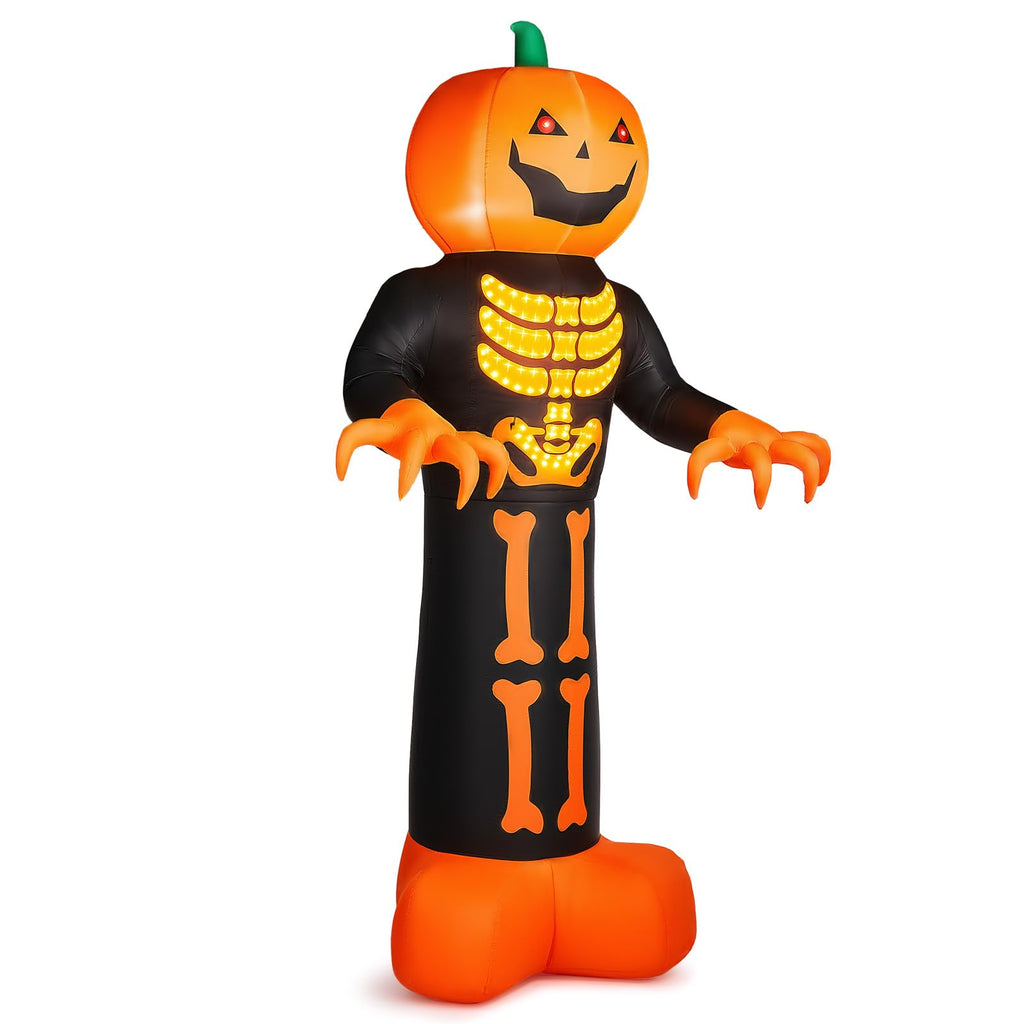 12FT Pumpkin Grim Reaper Halloween Inflatable