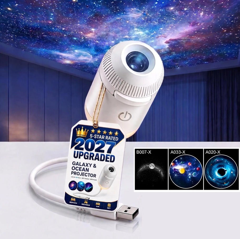 Mini Galaxy Projector – Turn Any Room Into a Starry Sky