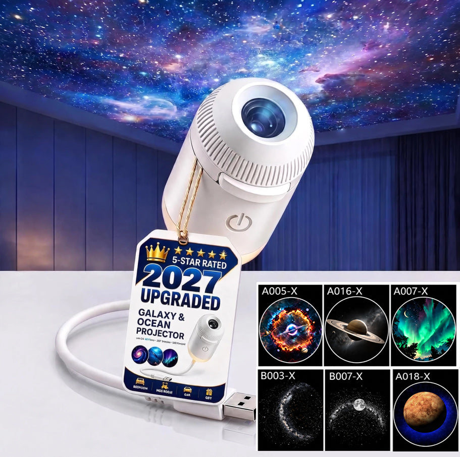 Mini Galaxy Projector – Turn Any Room Into a Starry Sky