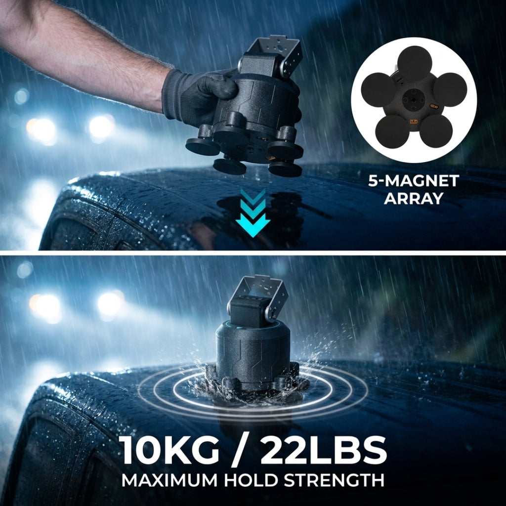 Remote-Controlled LED Spotlight – Powerful Lighting Wherever You Need It