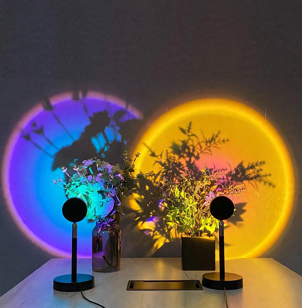 Sunset Lamp - 16 Colors Projection Lamp | Aesthetic Room Decor Light
