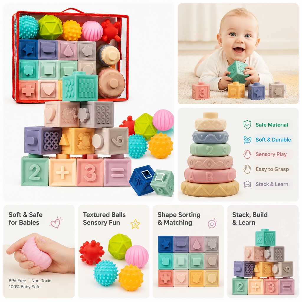 Montessori Toy for Babies 6-18 Months