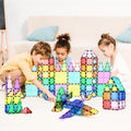 100-Piece STEM Magnetic Tiles (Ages 3+)