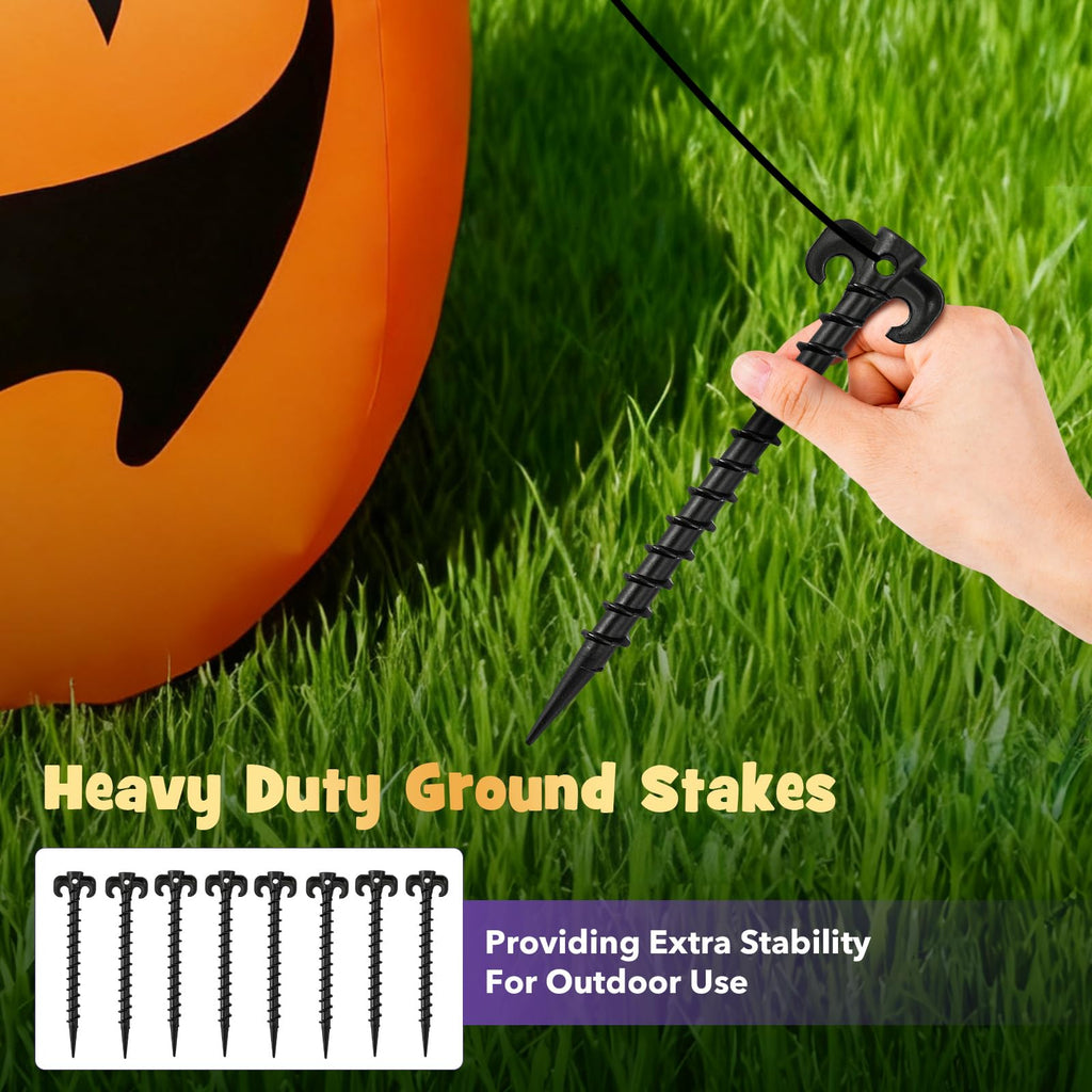 12 FT Halloween Inflatable Haunted Castle Archway – Outdoor Yard Decoration